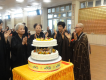 大眾齊唱「阿彌陀佛接引」的祈願歌