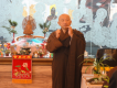 長老開示：佛不在天邊不在海角，就在自己的內心，若能時時刻刻提起正念信願念佛，必蒙佛接引往生極樂淨土。