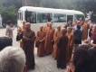 全真上人帶領四眾弟子三十餘人來訪